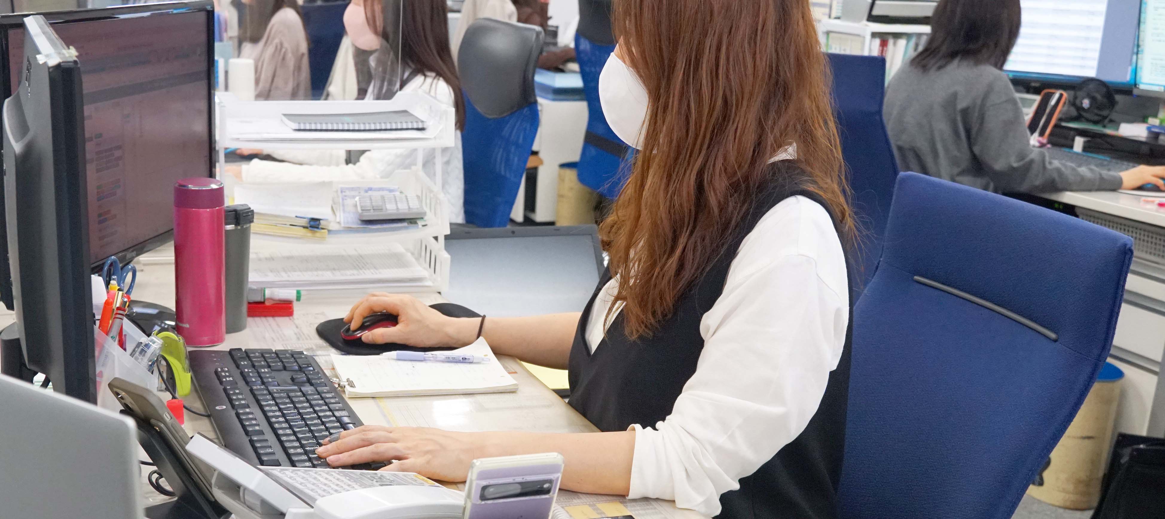 産業設備の内勤営業